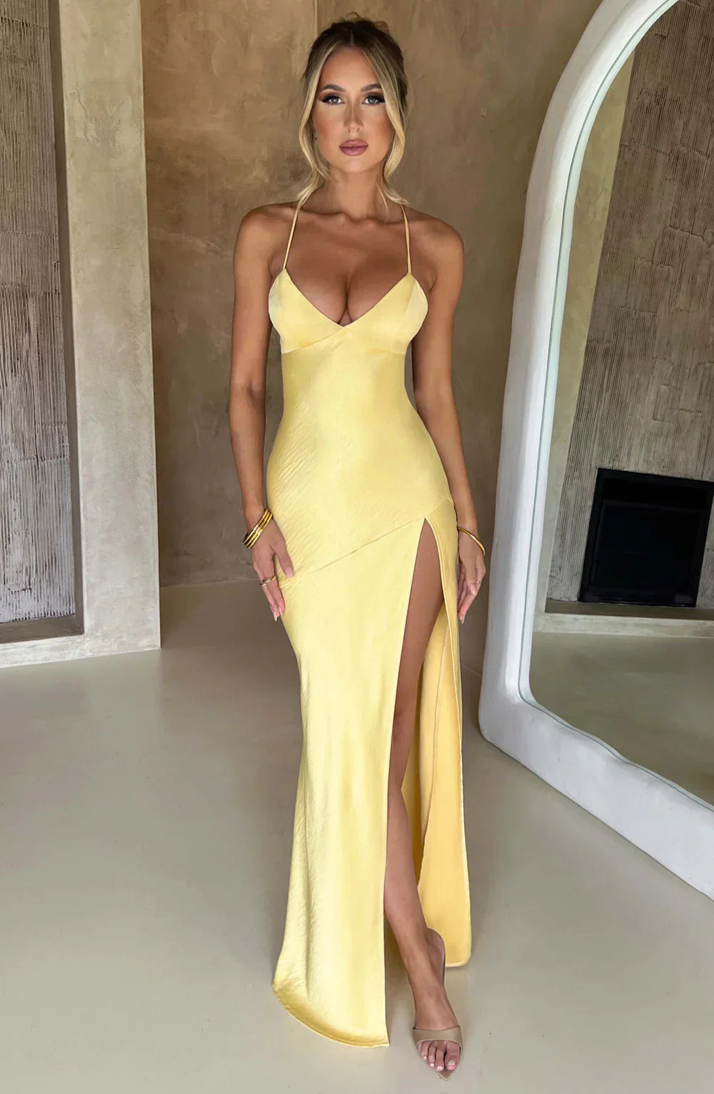 LANA MAXI DRESS – Lemon