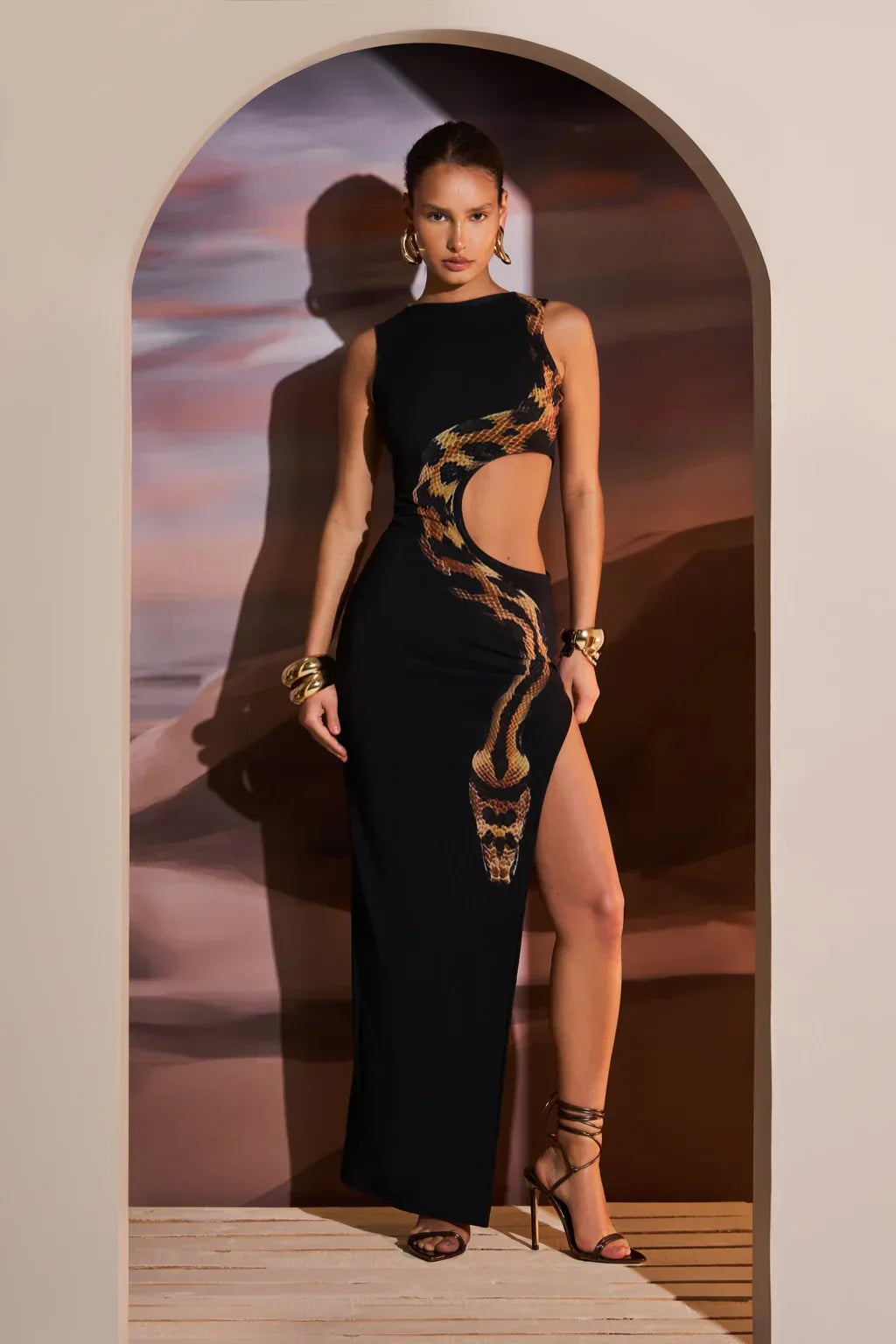 KINGSLEY VIPER DRESS