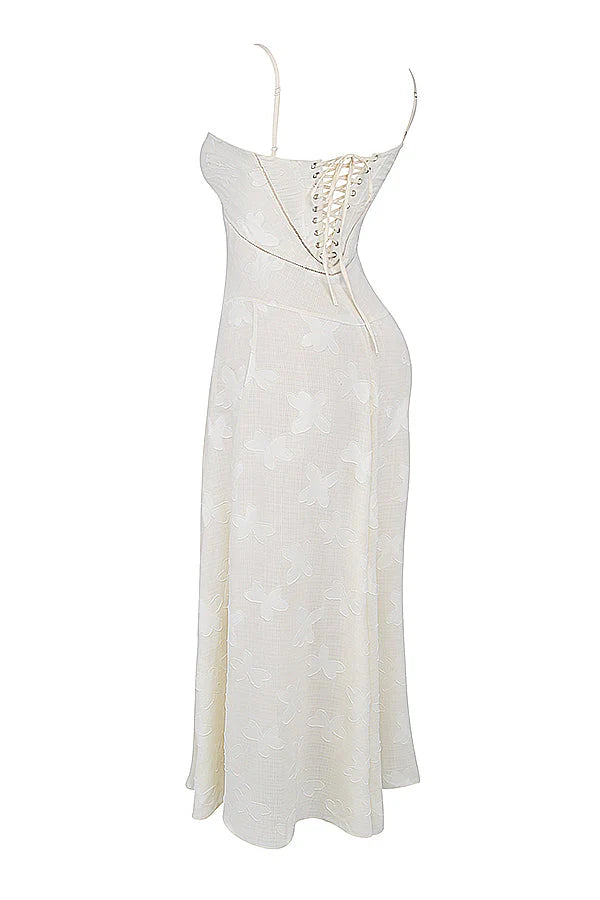 MYA MAXI DRESS - CREAM