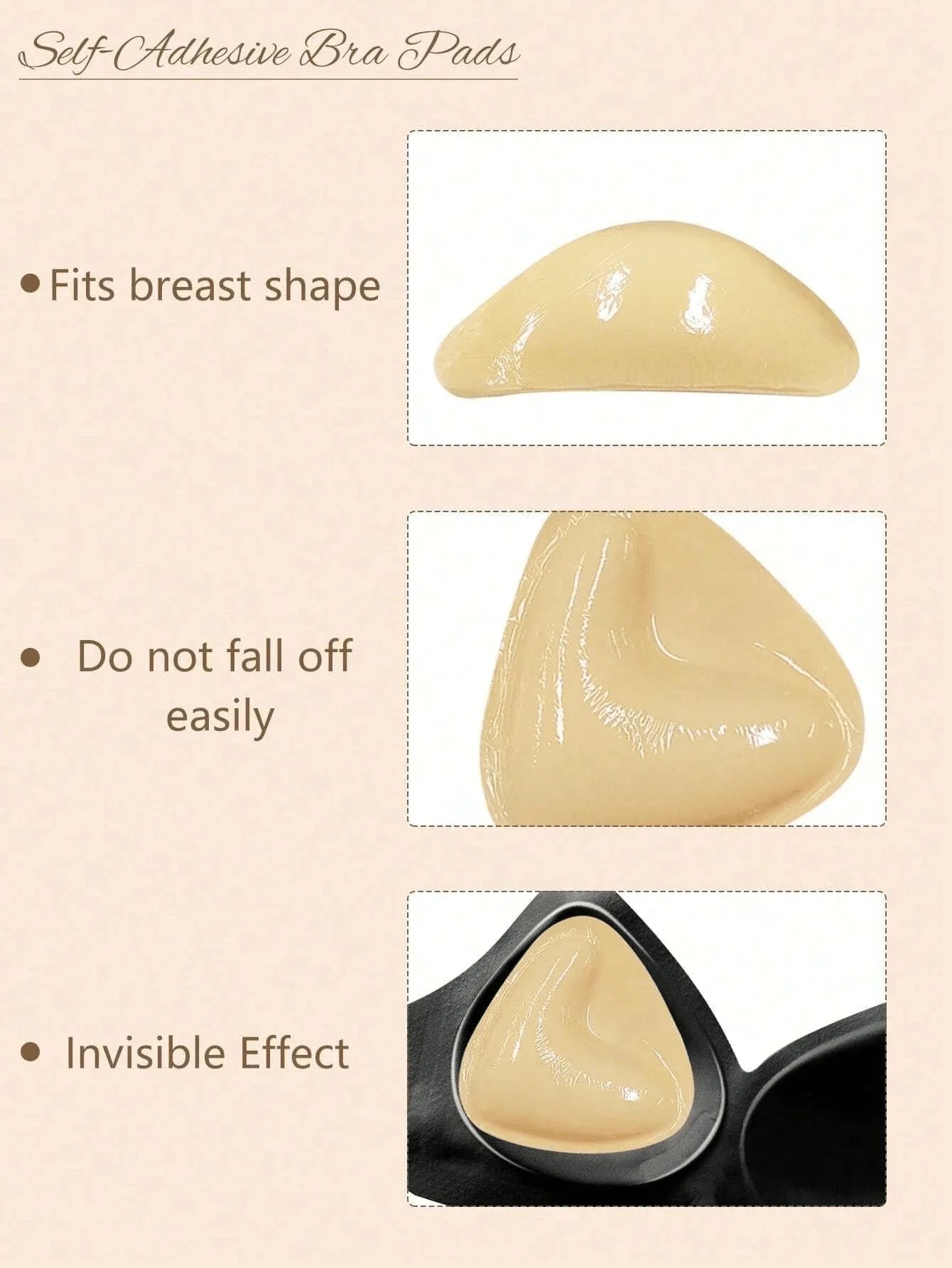 STICKY BRA PADS