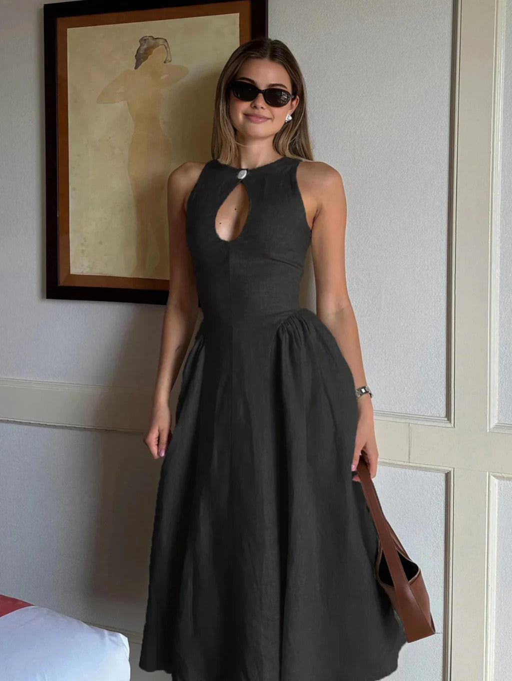 ALICE MAXI DRESS - BLACK