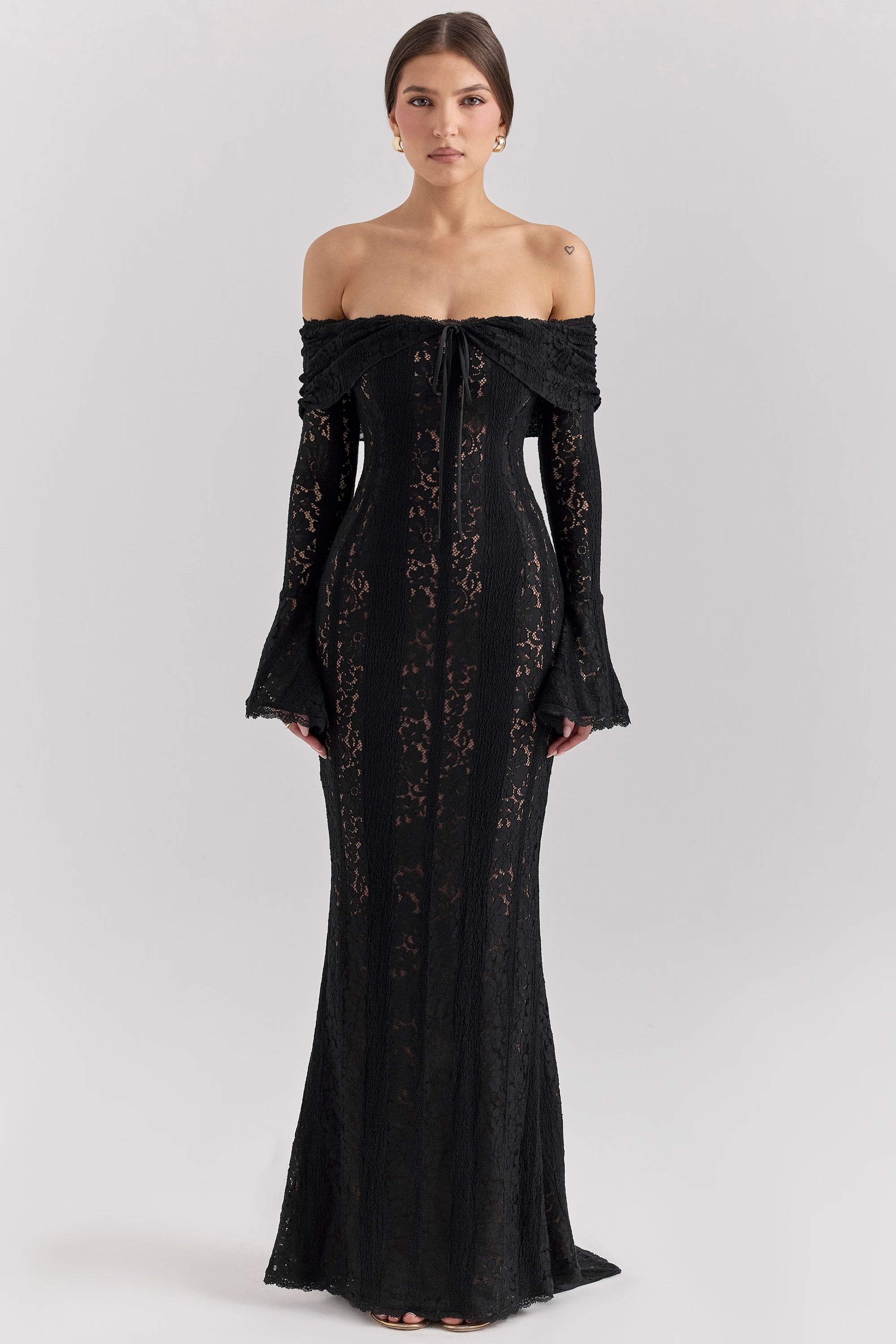 JULIETTE MAXI DRESS - BLACK