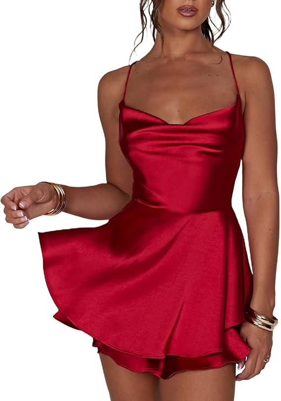 MINA MINI DRESS - RED