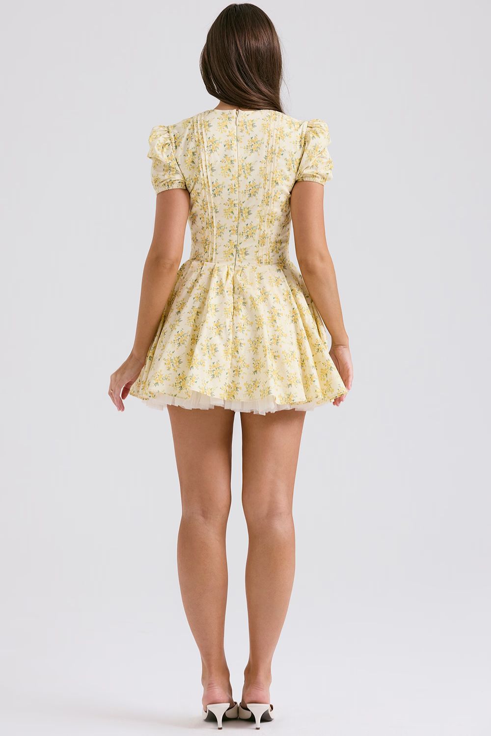 ROSIE MINI DRESS - BUTTERCUP FLORAL