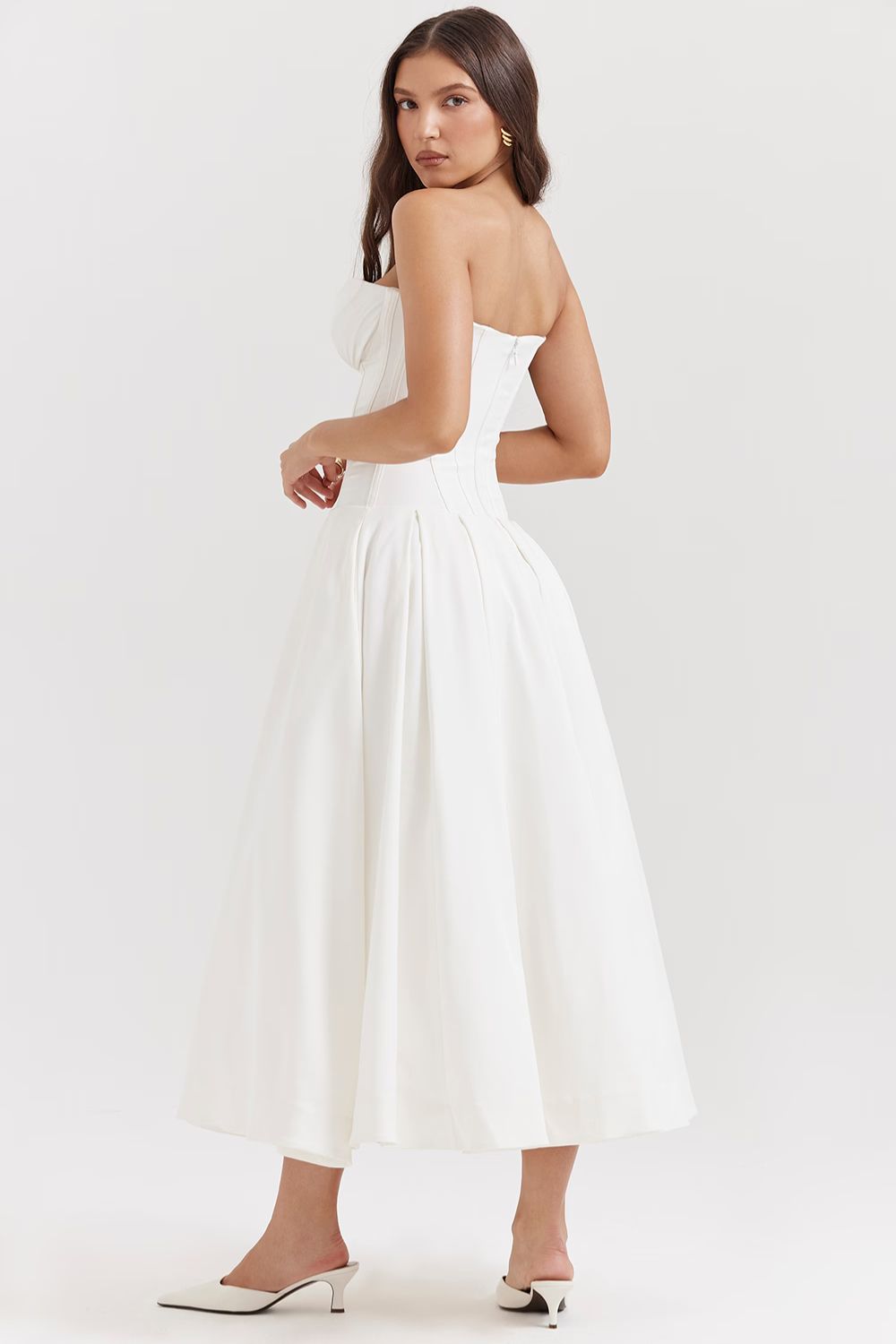 ZARIA MAXI DRESS - WHITE