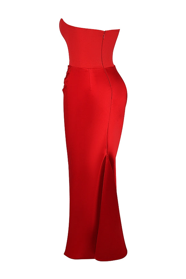 ROSALIND MAXI DRESS - RUBY