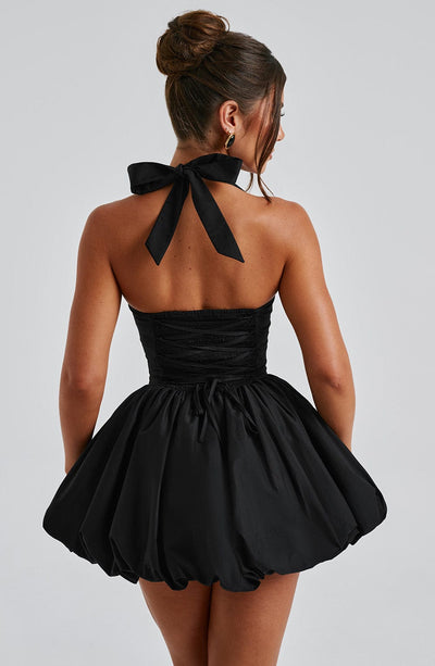 ARIELLE MINI DRESS - BLACK