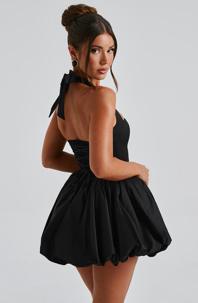 ARIELLE MINI DRESS - BLACK