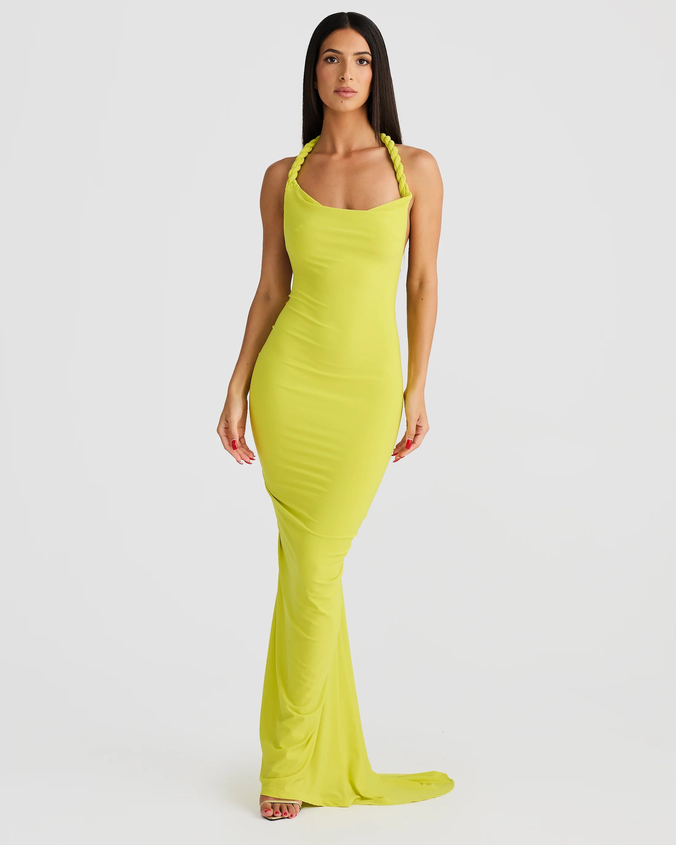 MELANI MAXI DRESS - GREEN