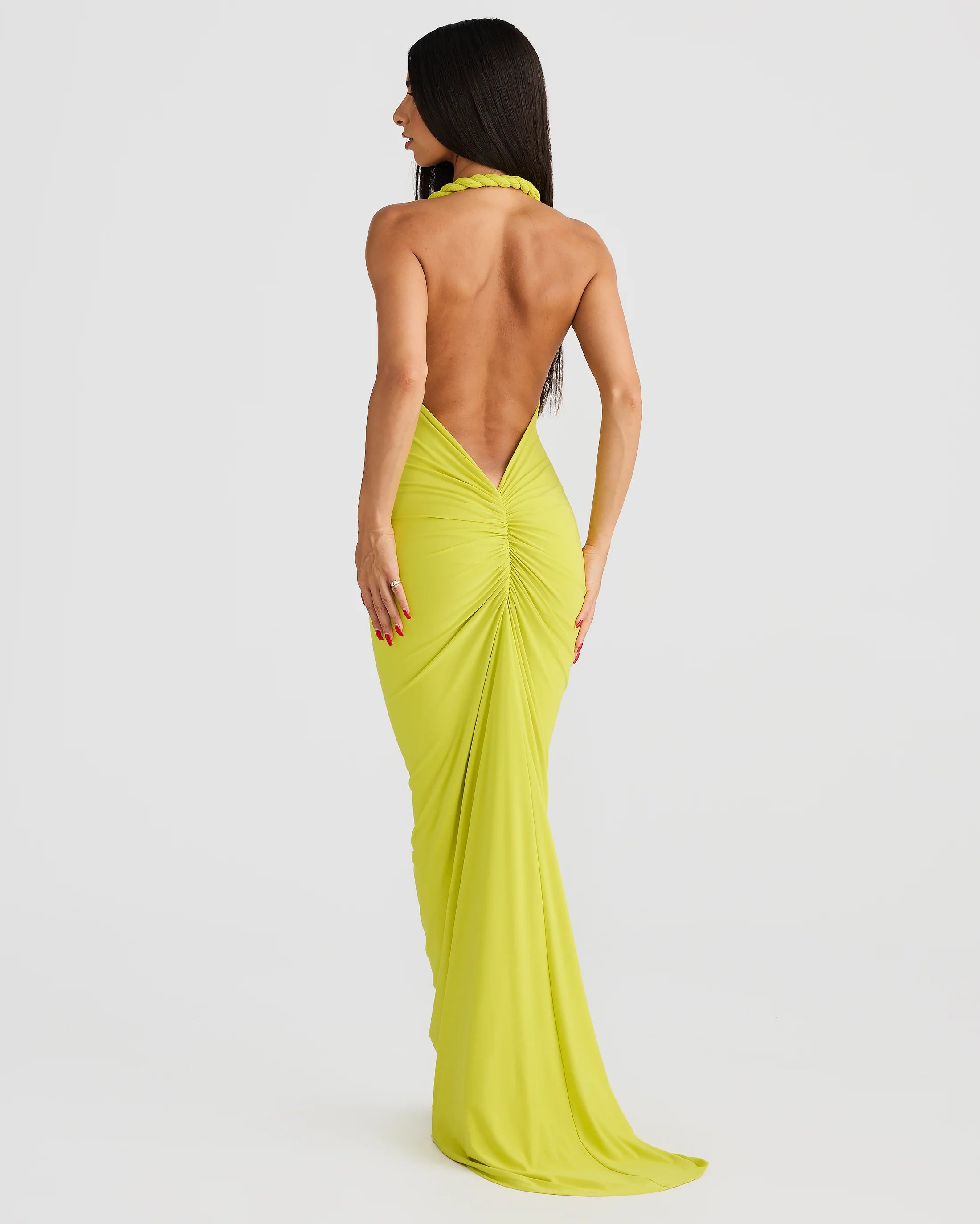 MELANI MAXI DRESS - GREEN