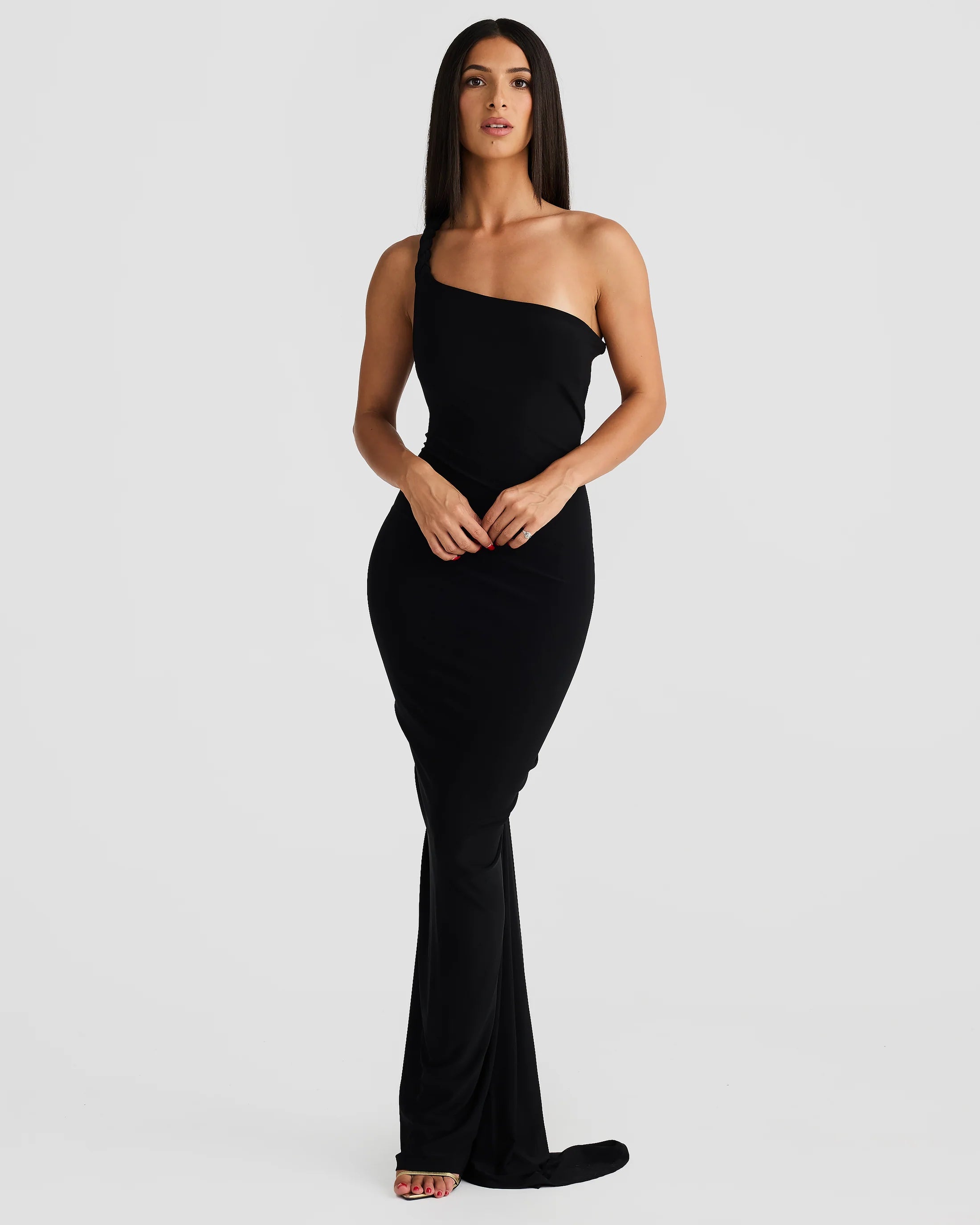 MELANI MAXI DRESS - BLACK