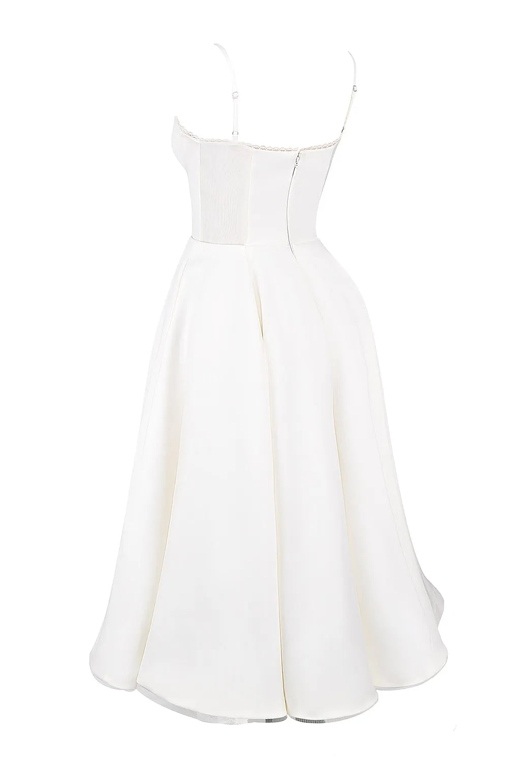 SELENE MIDI DRESS - WHITE